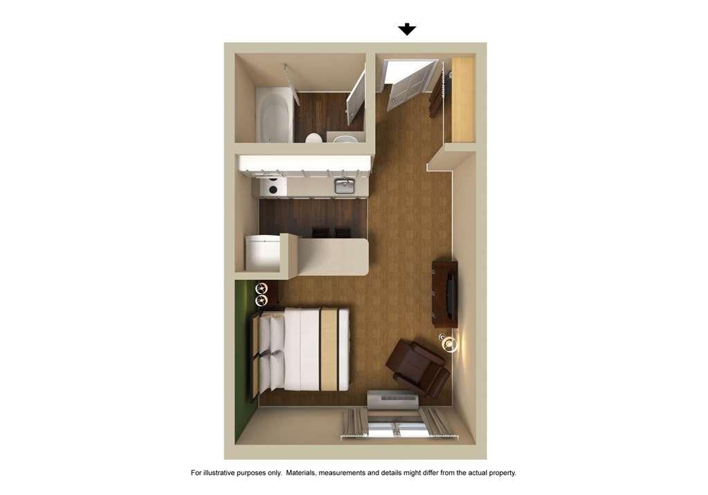 Extended Stay America Select Suites - Chicago - Rolling Meadows Ruang foto